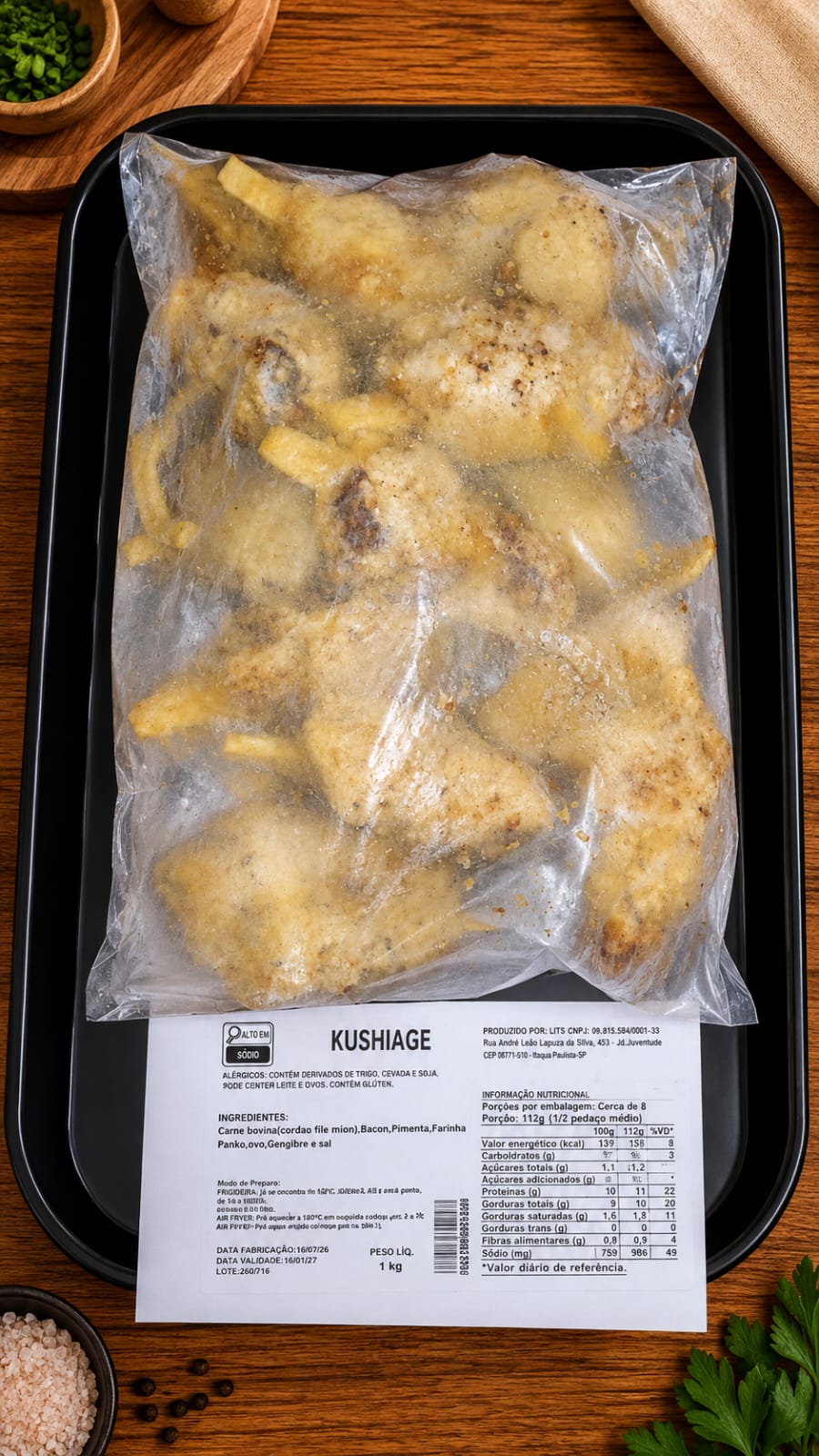 Embalagens Kushiage